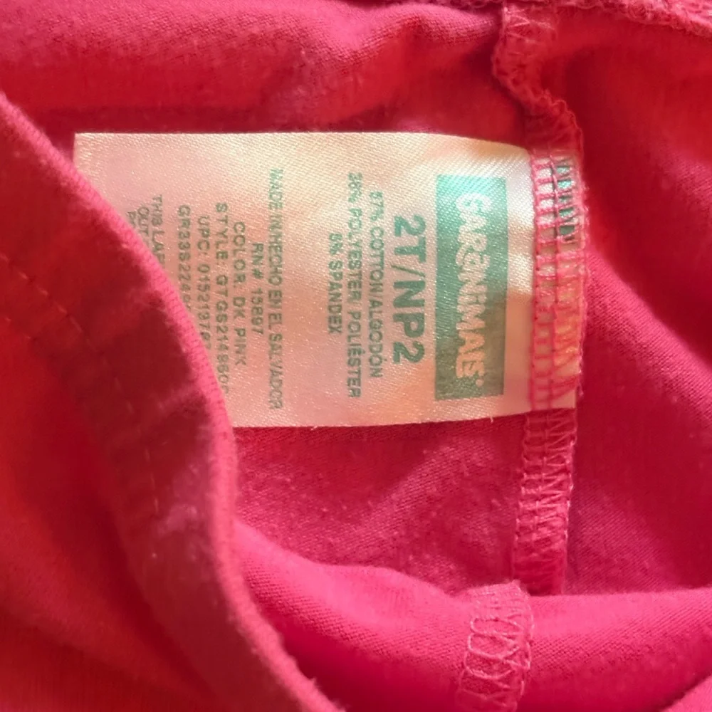 Girls Mulitple Brands Tops Pants Size 2T Set of 2 Outfits